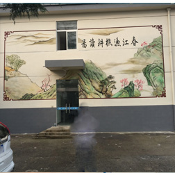南京墙体彩绘 常州墙绘壁画
